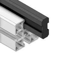 MODULAR SOLUTIONS SLIDE PROFILE<br>DUAL PROFILE GUIDE 32MM, 2M